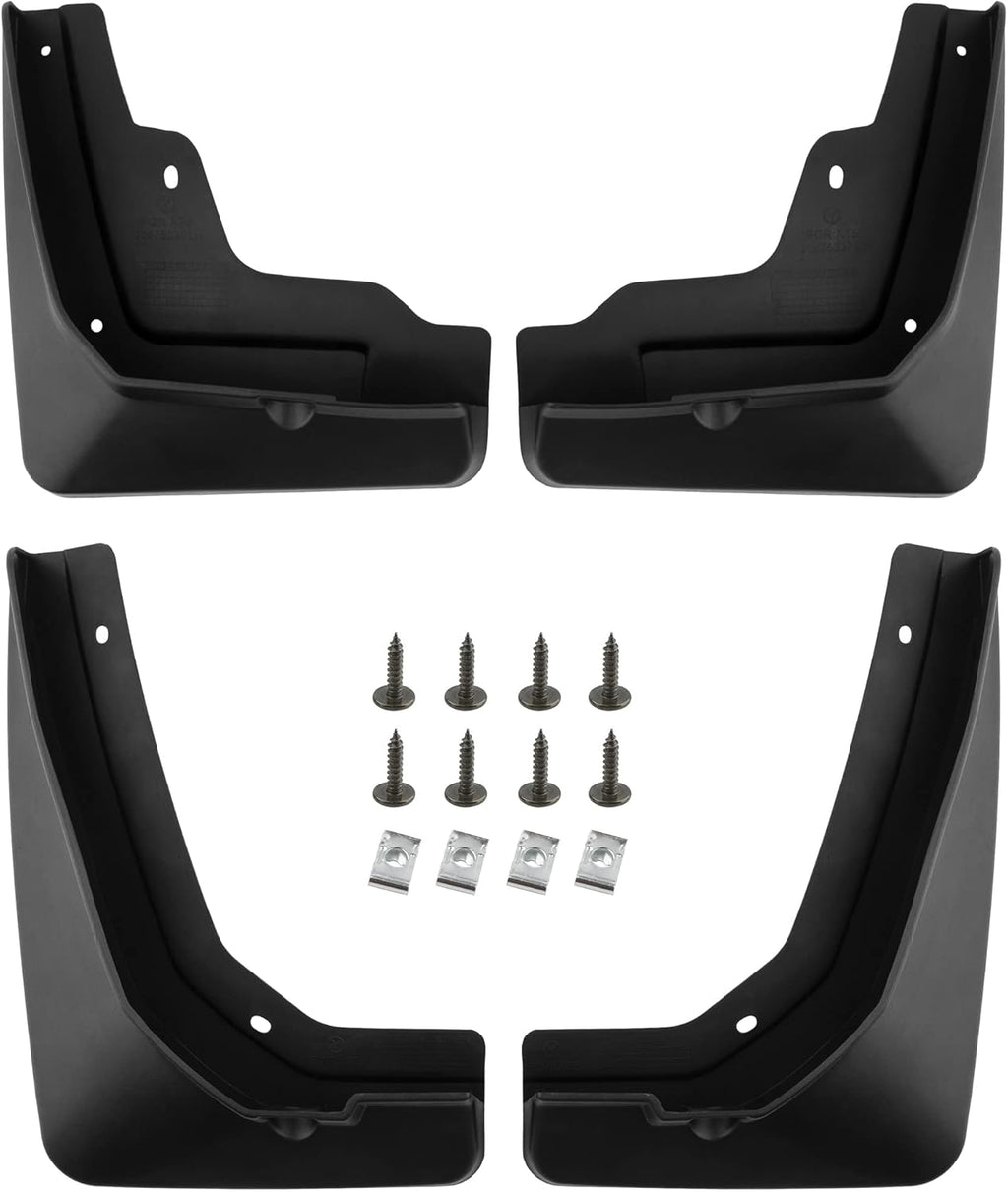 Set of 4 Front and Rear Side Mud Flaps Splash Guards Q108855