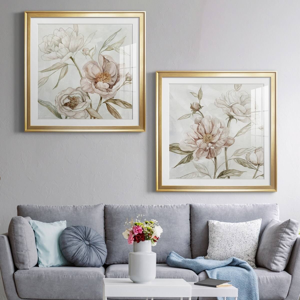 Premium Framed Print 26.5x26.5 Gold A85658