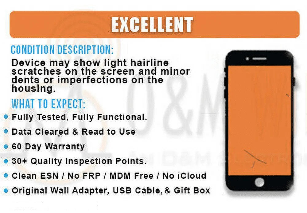 Factory Unlocked 128GB Cell Phone D763528