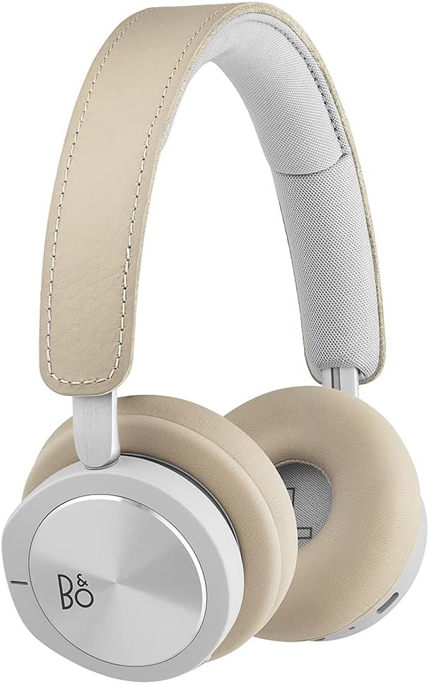 Pink Wireless Bluetooth On-Ear Headphones with Active Noise Cancellation and Microphone V58106