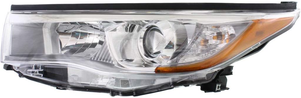 Smoked Chrome Accent Headlight Assembly Driver Side I11164