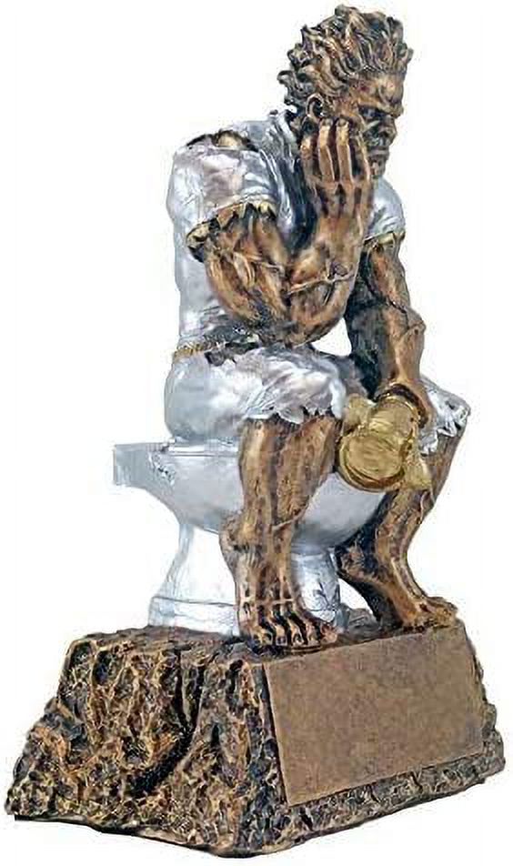 6.75 Inch Tall Toilet Bowl Trophy E934332