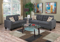 Tufted Sofa Set with Accent Pillows W844
