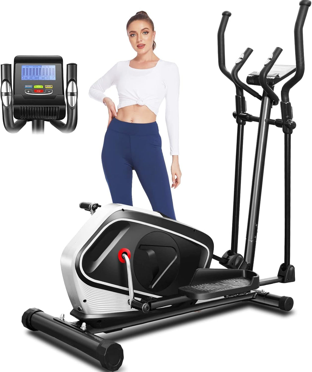 Elliptical Machine with Magnetic Resistance and 390 lbs Weight Capacity H115