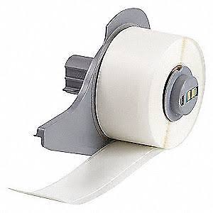 White Vinyl Cloth Label Cartridge K5187