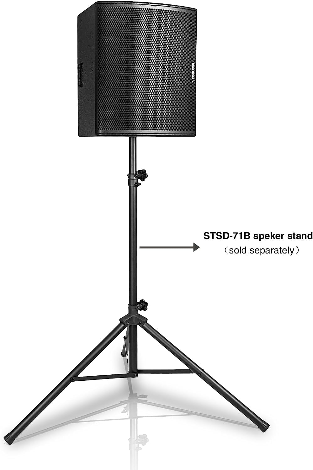 12" Multipurpose Loudspeaker with Coaxial Compression Driver, Birch Plywood, Black V17553