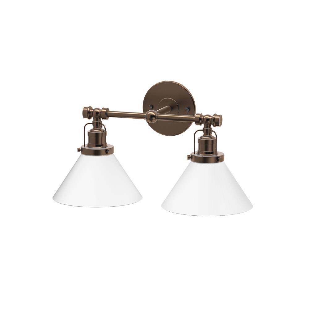 Bronze Double Light Sconce V7938