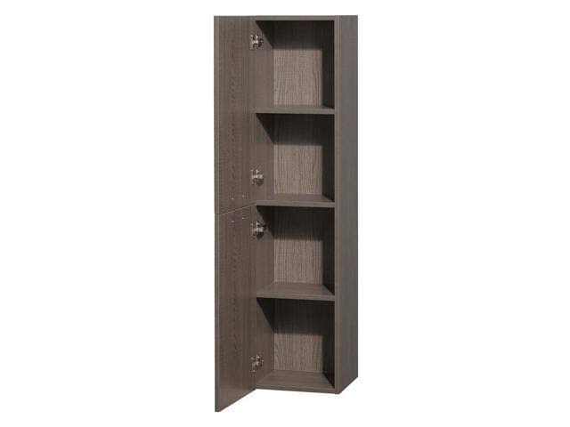 Grey Oak Wall Vanity Cabinet A86650