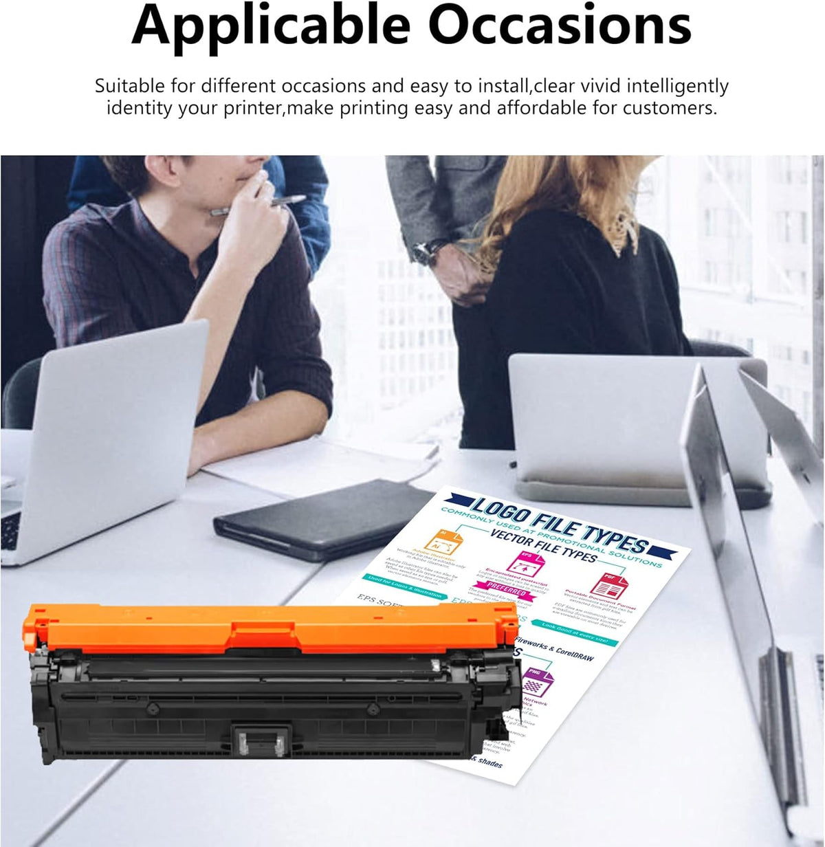 2-Cyan 650A Remanufactured Toner Cartridge for HP CP5525n M750n Printer P263