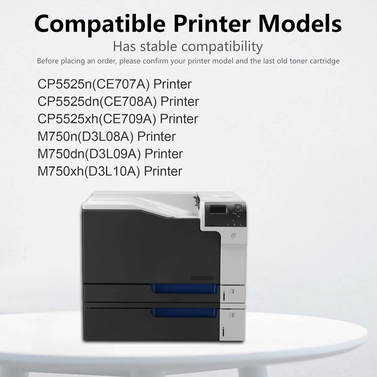 2-Cyan 650A Remanufactured Toner Cartridge for HP CP5525n M750n Printer P263