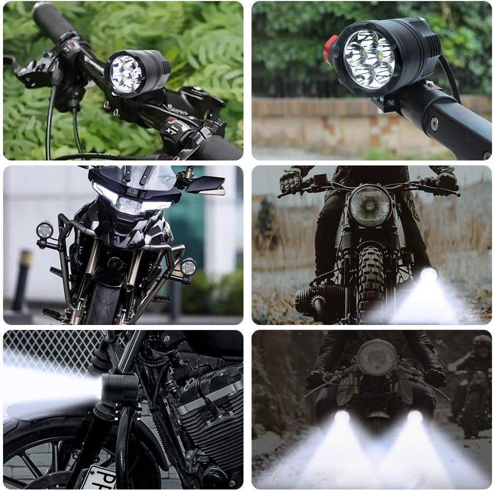60W Motorcycle Spotlight Fog Light E964