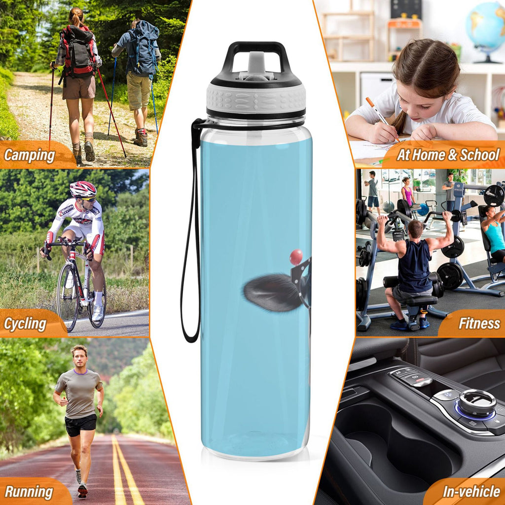 32oz Leakproof Tritan Sports Water Bottle with Straw I836838