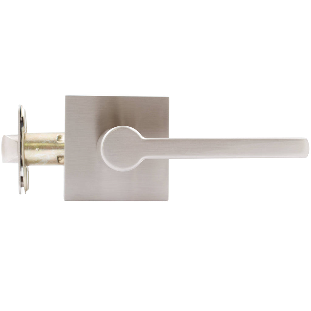 Satin Nickel Passage Door Lever N244621