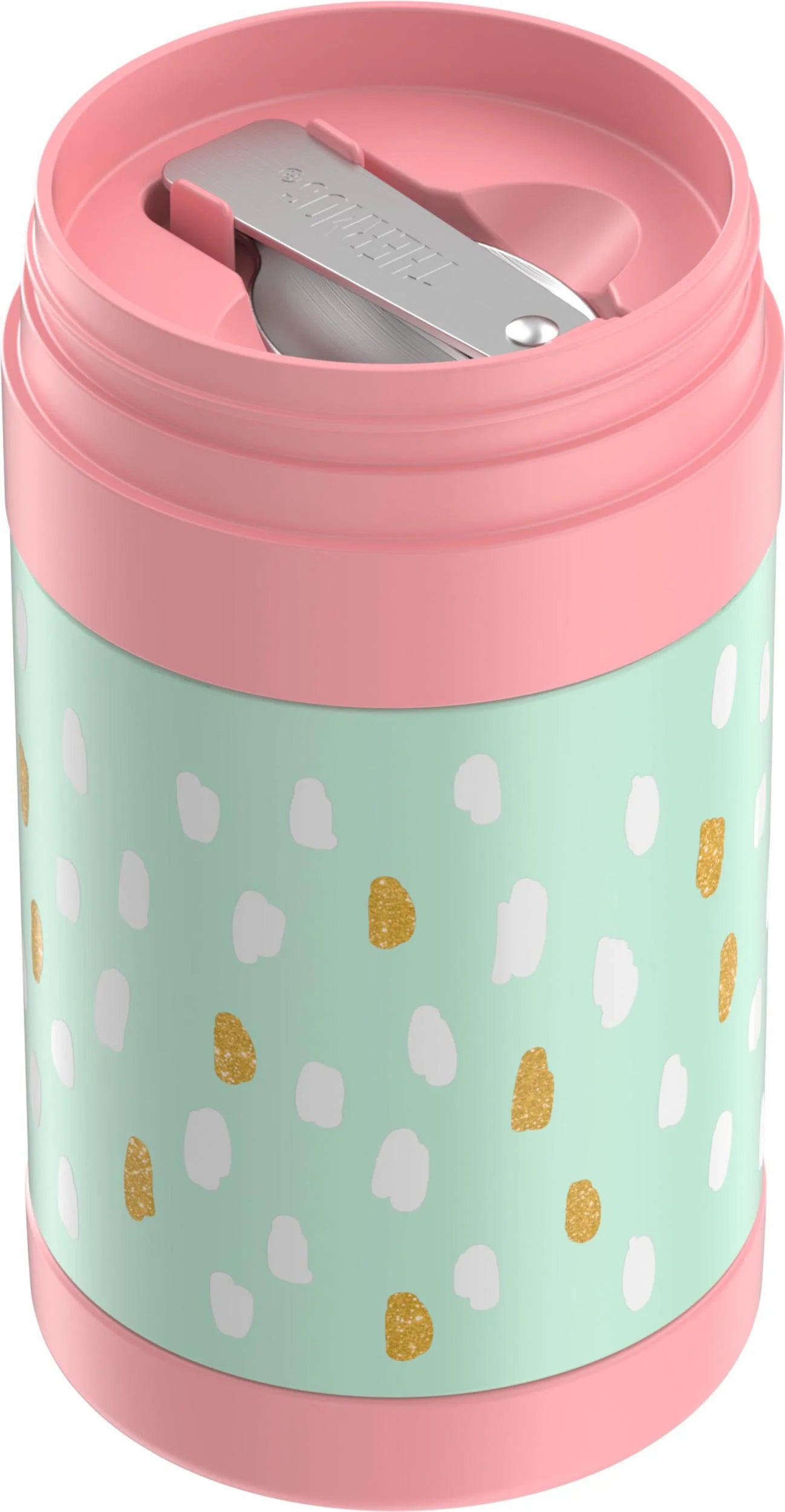 16oz Stainless Steel Vacuum Insulated Food Jar with Spoon T811881