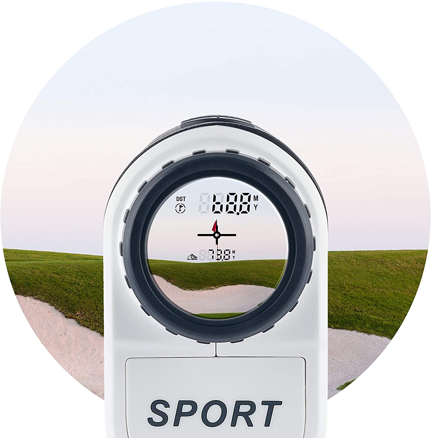 Blue Tees Golf Series 1 Sport Slope Laser Rangefinder D9552