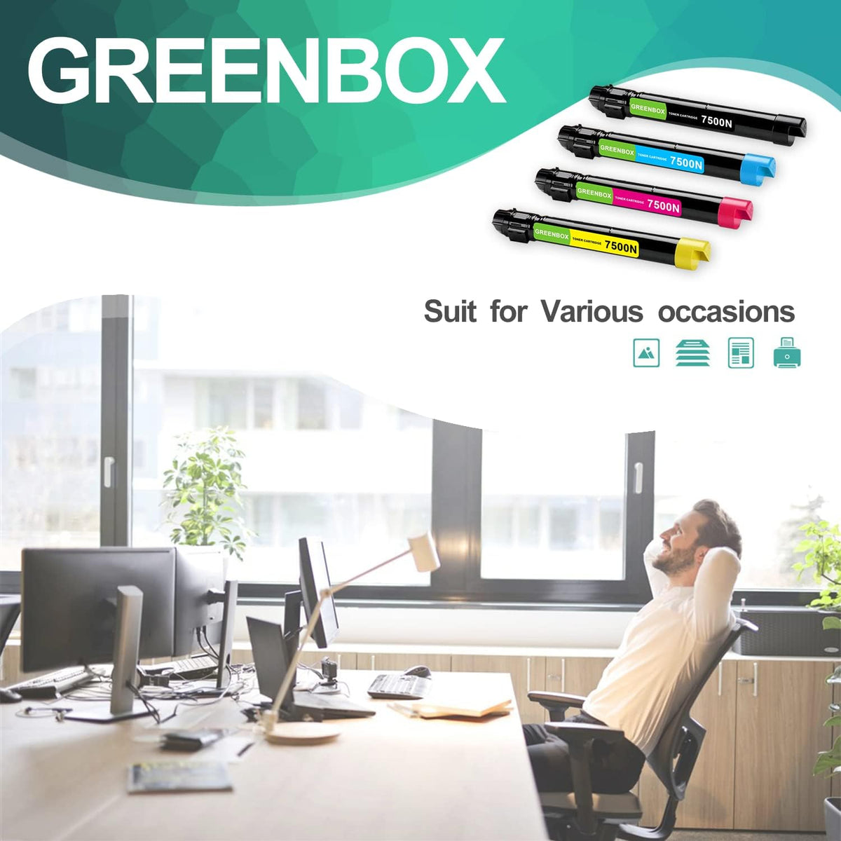Remanufactured Toner Cartridge 4 Pack U6871