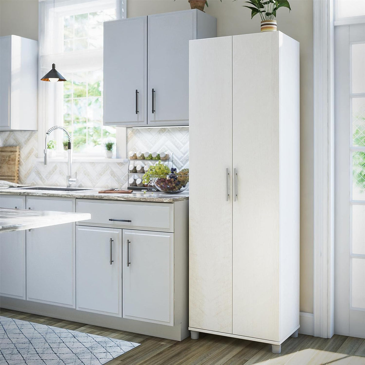 Graphite Gray Utility Storage Cabinet U259958