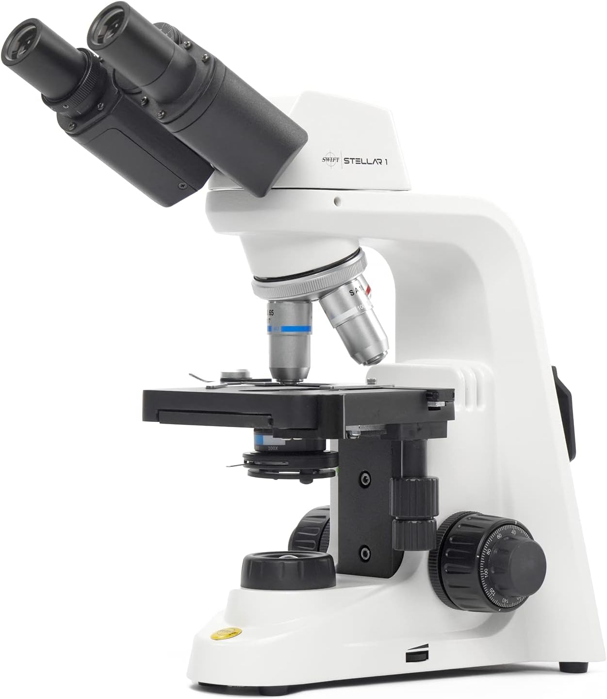 Professional Lab Compound Microscope, 40X-2500X Magnification, Binocular Head Q63299