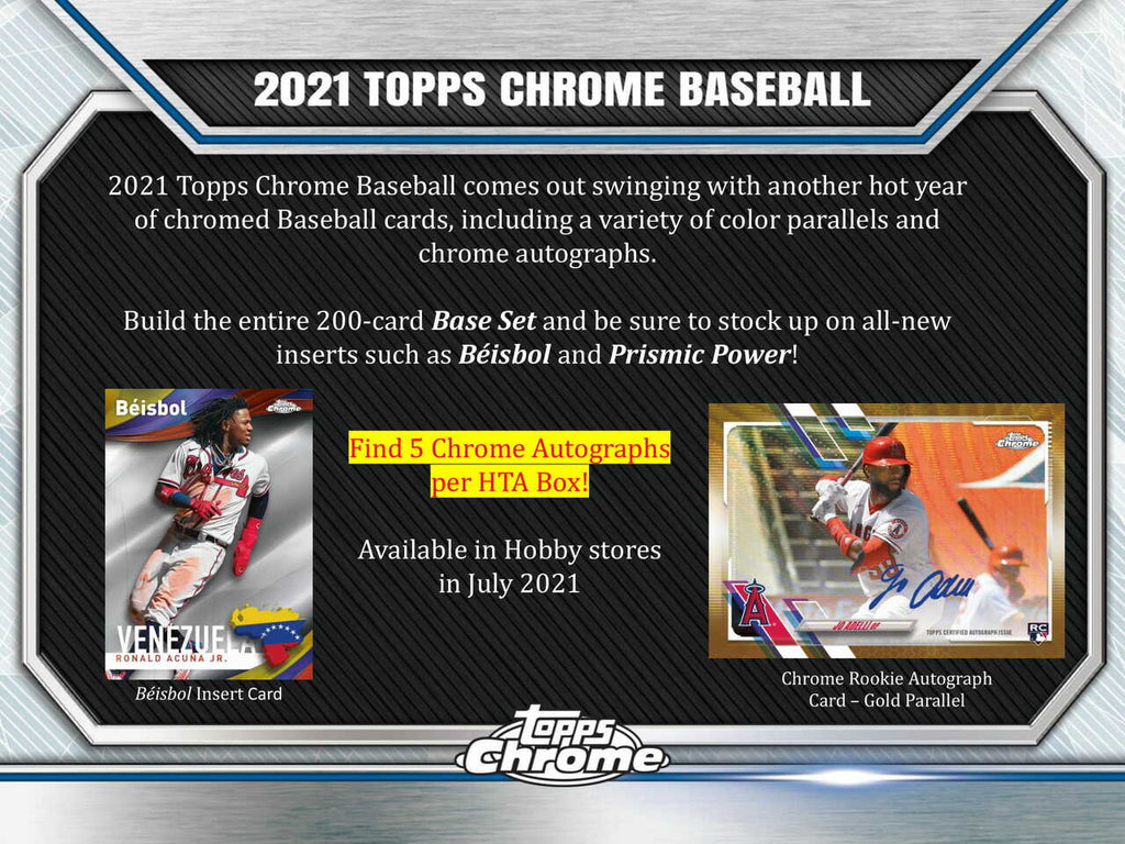 2021 Topps Chrome Baseball Hobby T828