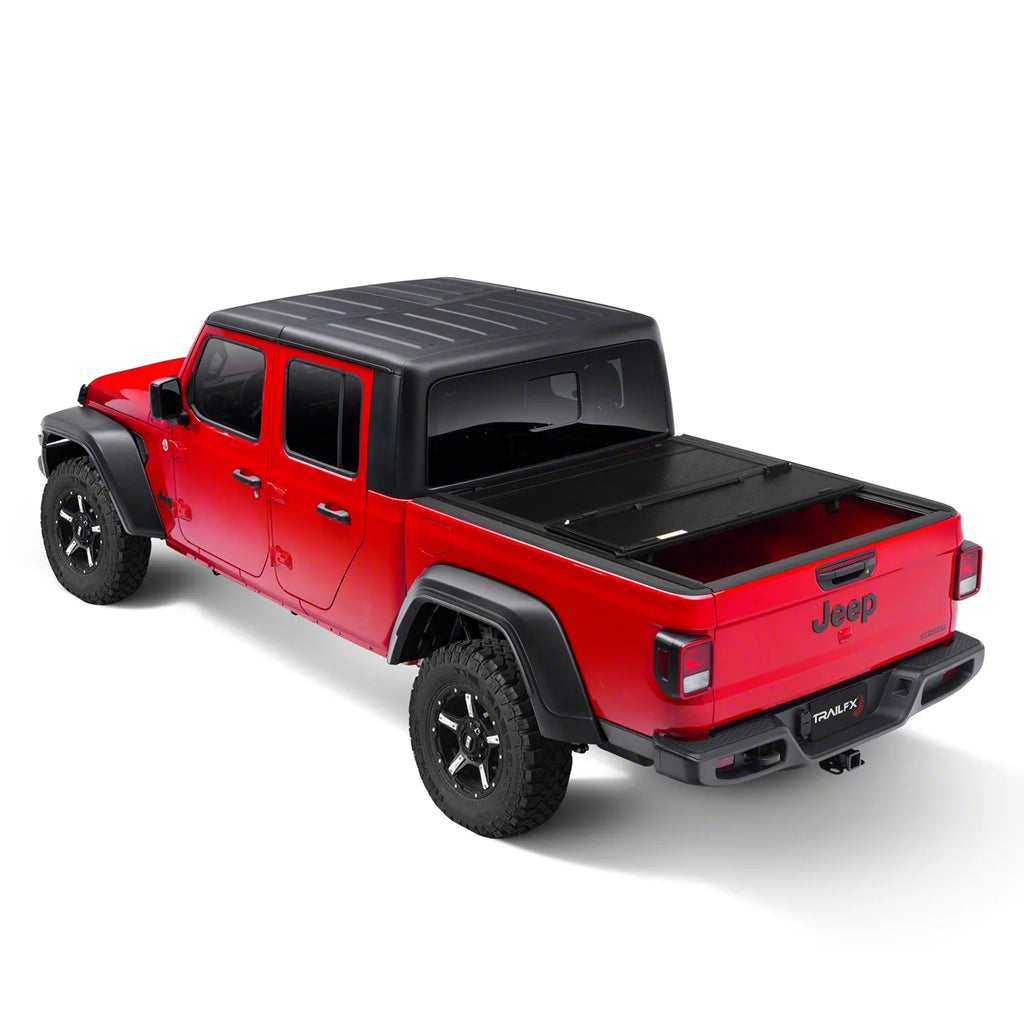 Matte Black Hard Folding Tonneau Cover A973336