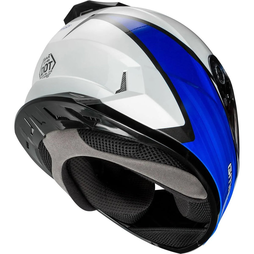Hi-Vis Grey Full Face Deflect Helmet M272