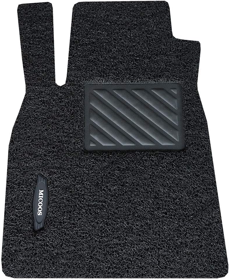 Black Pack of 2 All Weather Heavy Duty Waterproof Car Floor Mat Set E148