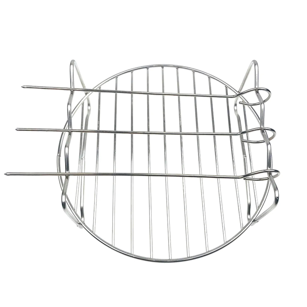 10Pcs Air Fryer Accessory Kit with Frying Pan, Rack, Pizza Tray, Cupcake Mould E411