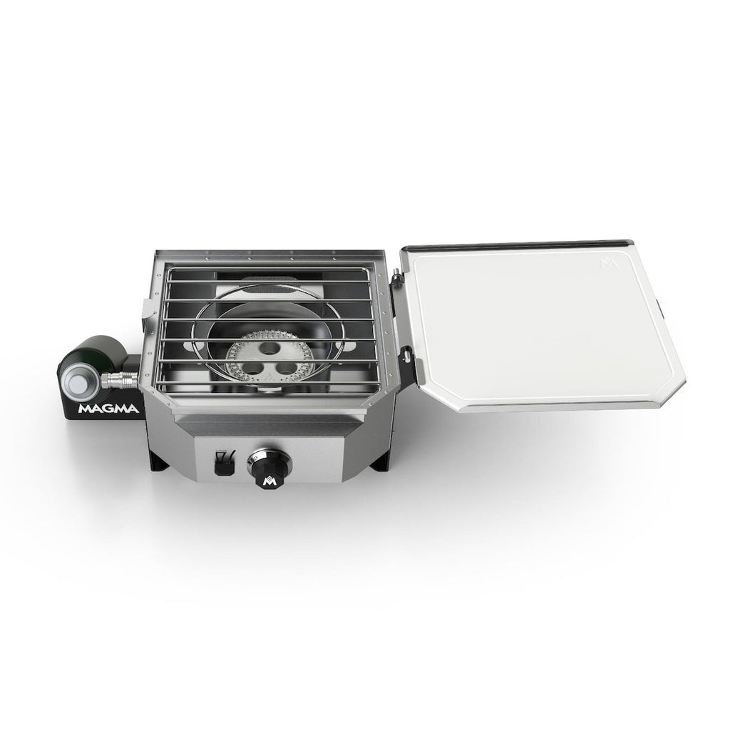 Single Burner Camping Stove With Grill Top S315742