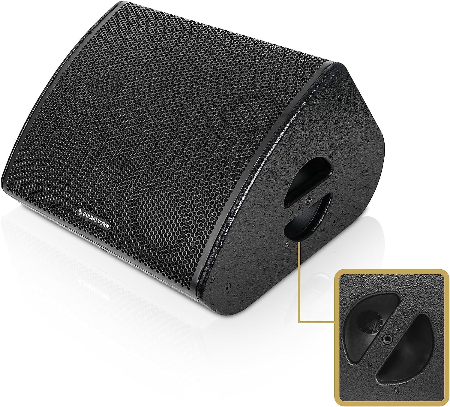 12" Multipurpose Loudspeaker with Coaxial Compression Driver, Birch Plywood, Black V17553