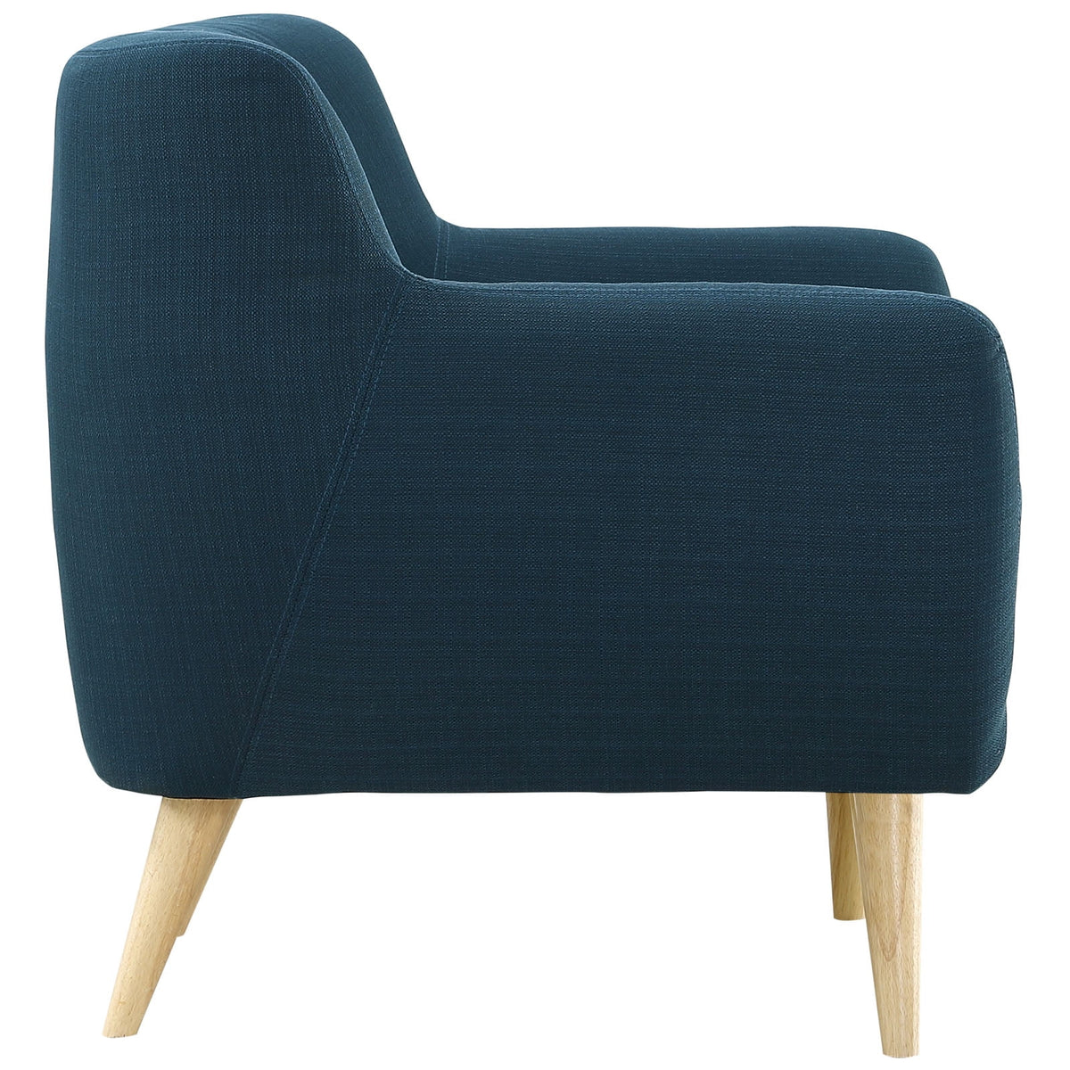 Navy Fabric 2 pcs Living Room Set S114333