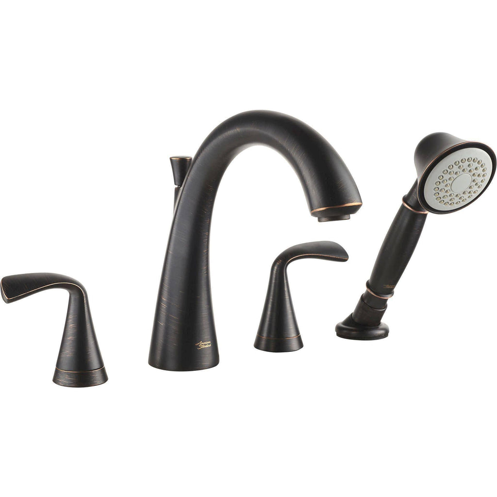 Deck Mount Tub Faucet with Handshower P219714