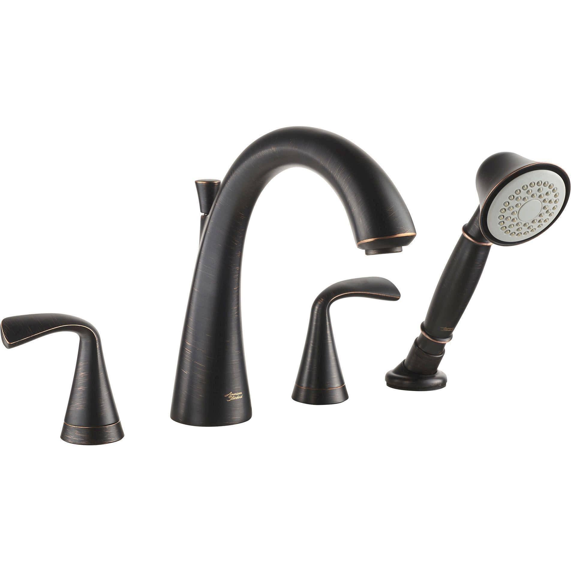 Deck Mount Tub Faucet with Handshower P219714