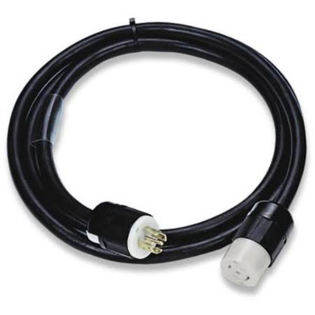 30A 3 Phase 120-208 VAC NEMA L21-30 Locking Extension Cord - 100 ft. B997484