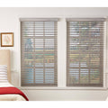 Room Darkening Cordless Faux Wood Blind 58 in. W x 64 in. L V63682