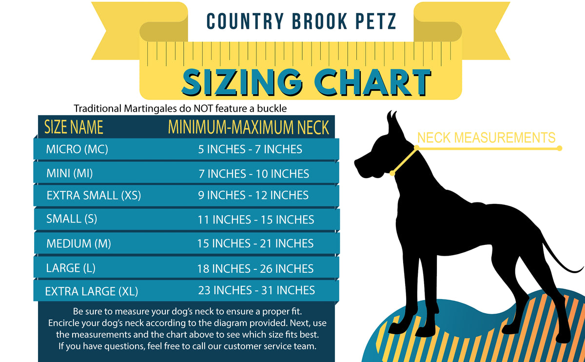 Native Arizona Signature Martingale Dog Collar, Large W5399