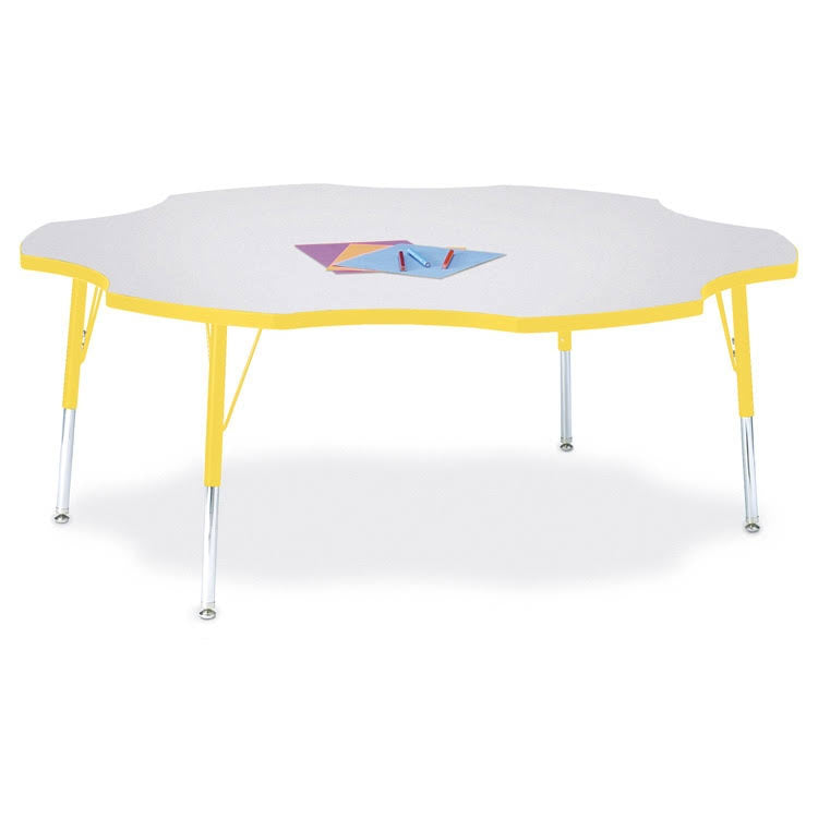 Berries Red Elementary Six Leaf Activity Table T427