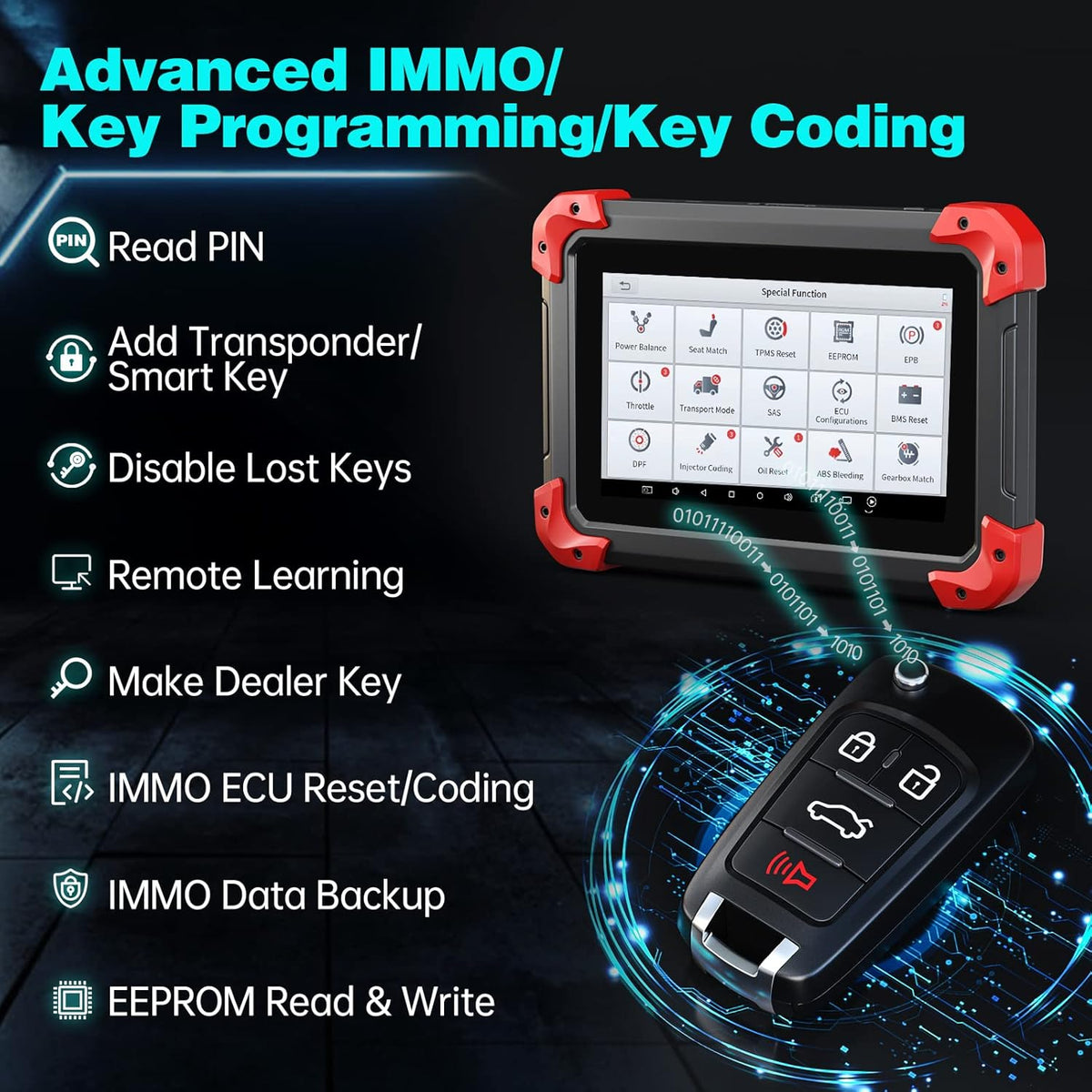 Automotive Key Programming Tool with 23+ Services X498