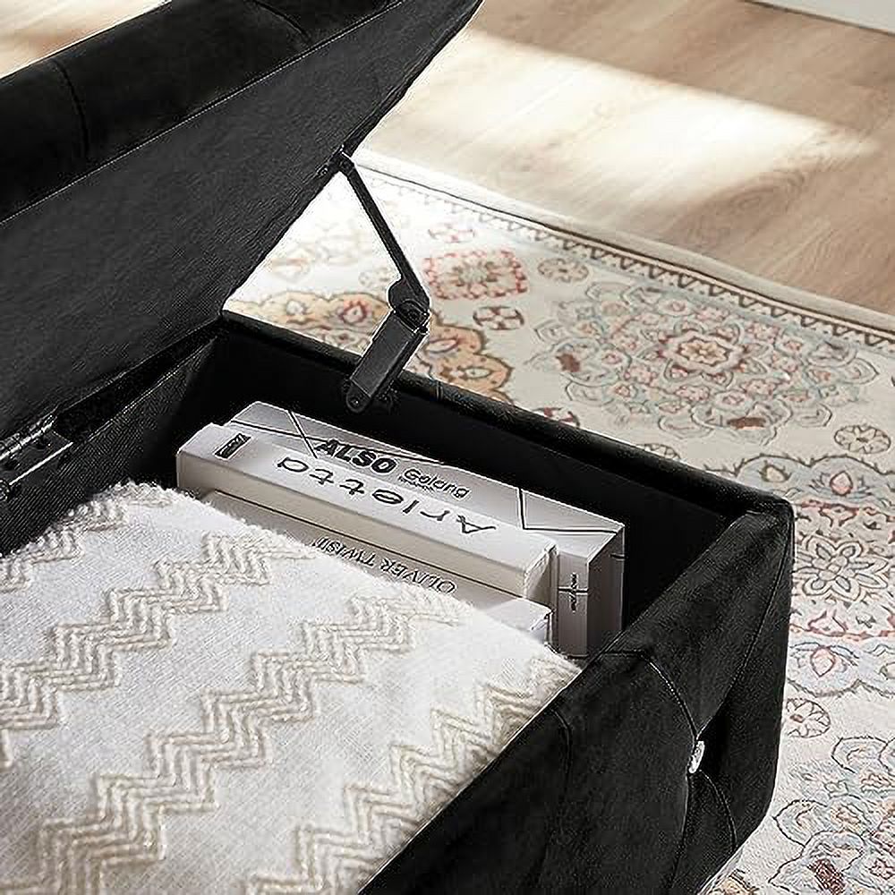 Ottoman Bench with Safety Hinge D970