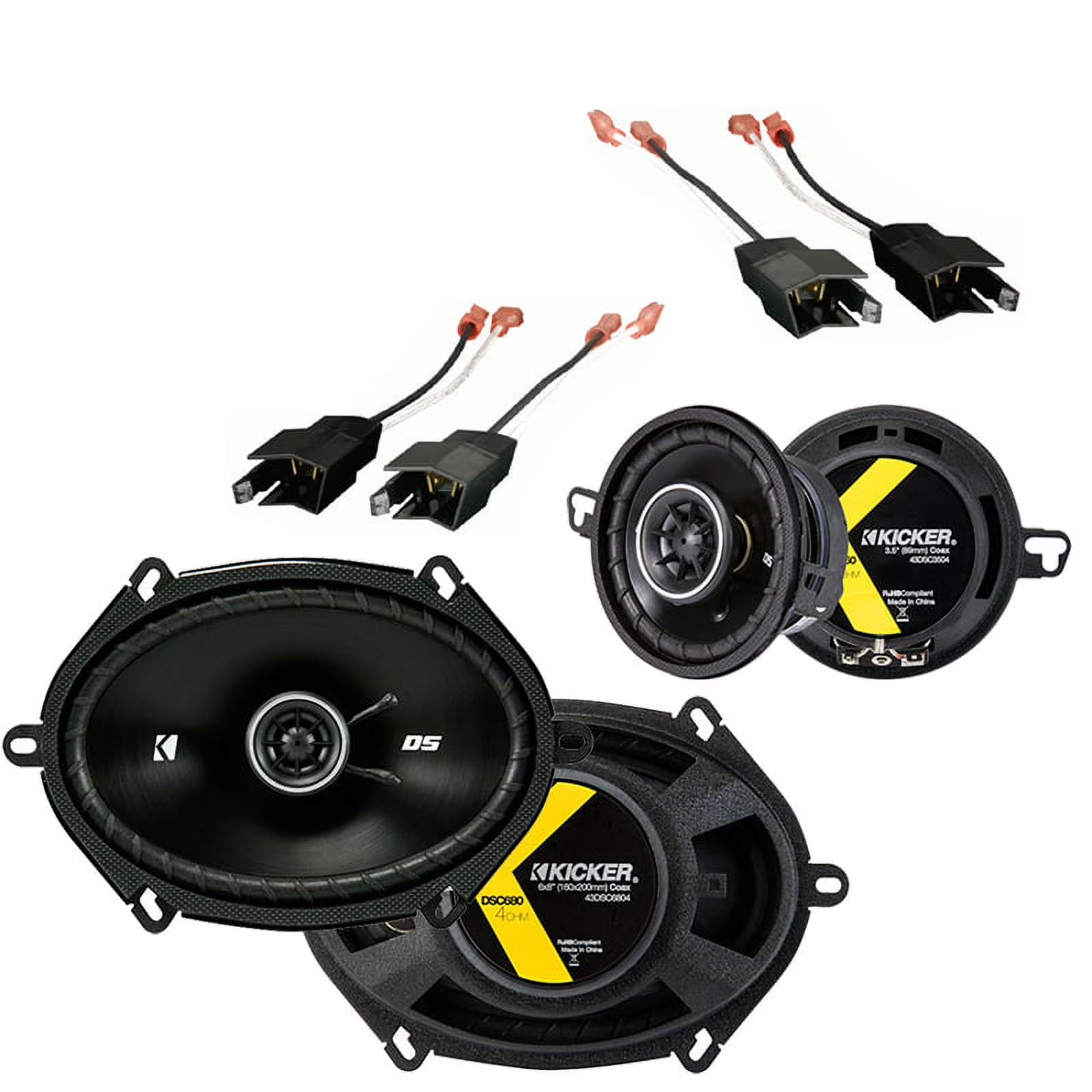 Kicker DSC35 DSC693 Speaker Package J215653