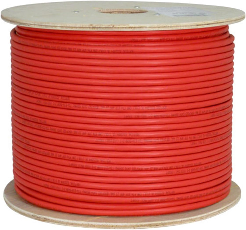 Bulk Shielded Cat6A Ethernet Cable, 23AWG, Solid Bare Copper, PVC, 1000ft, White M416