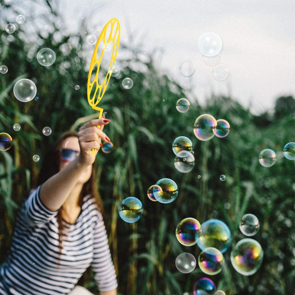 7" Big Bubble Wands Maker Outdoor Toys G939