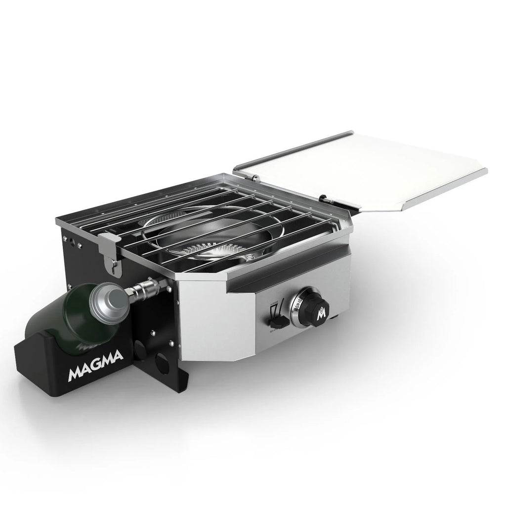 Single Burner Camping Stove With Grill Top S315742