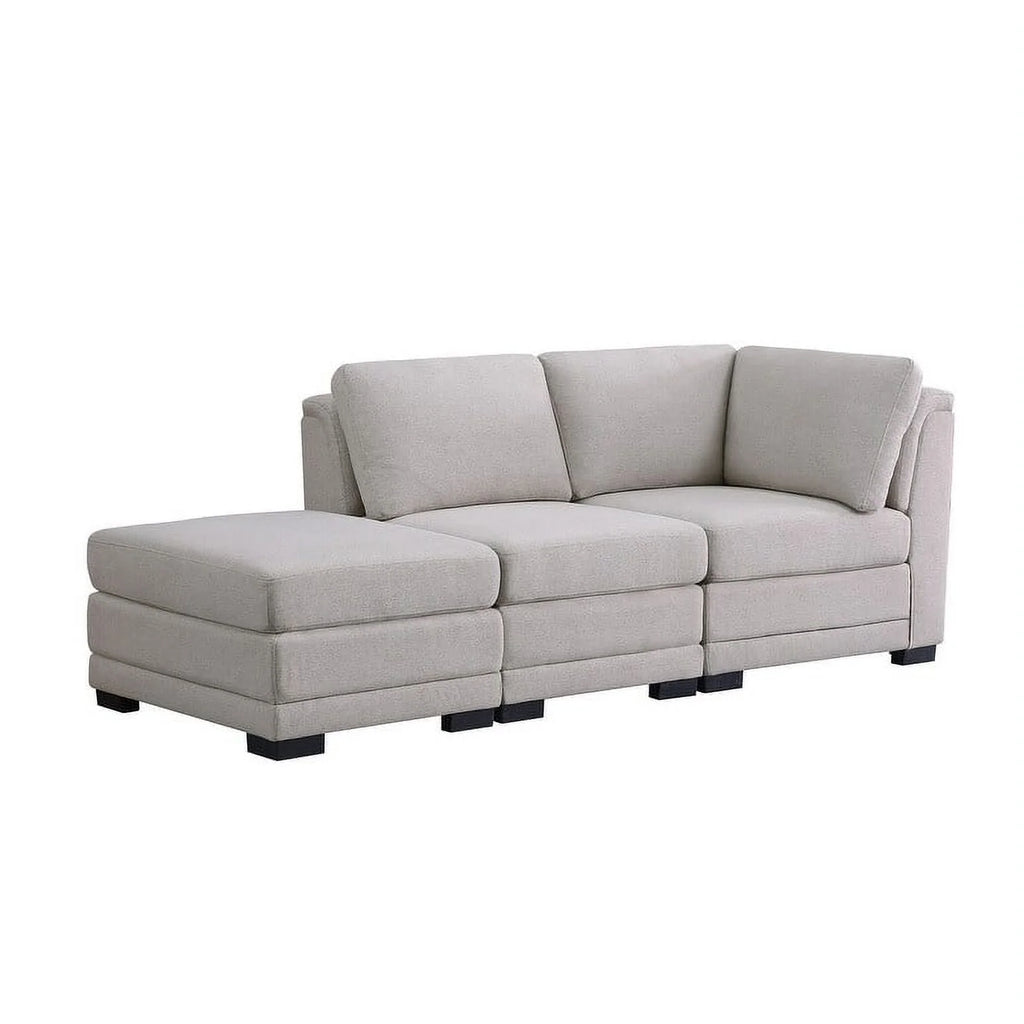 Reversible Sofa with Ottoman S7719