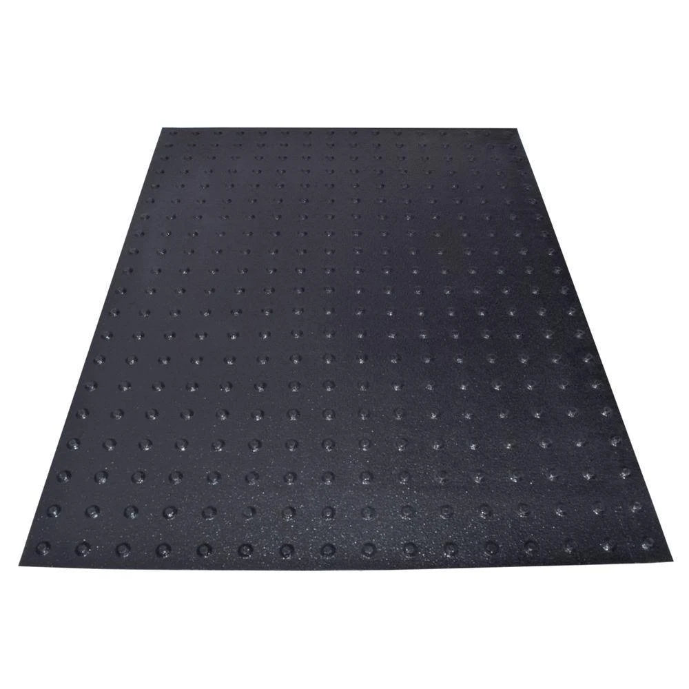 Black 4ft L Peel & Stick Warning Pad T1511