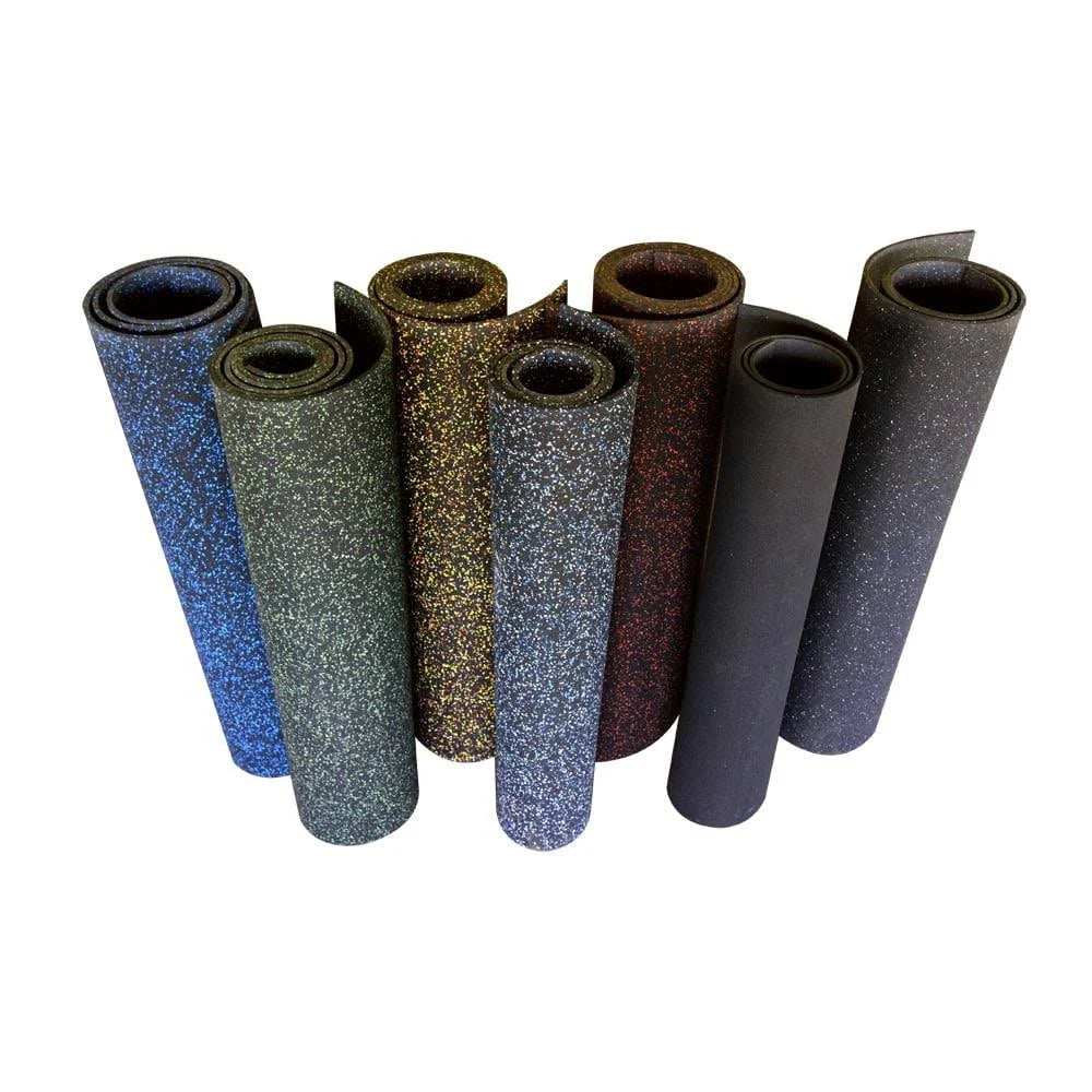3/16 in. x 4 ft. x 20 ft. Black Rubber Flooring Y2170