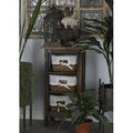 Antiqued Rattan 3 Drawer Accent Chest P527