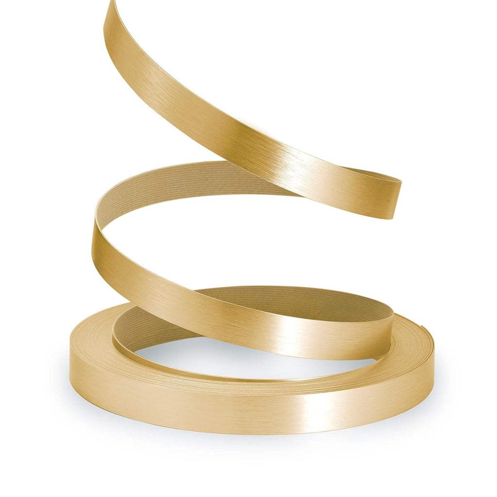 Gold Edge Brushed Aluminum Edge Banding Trim Pack of 2 Y911068