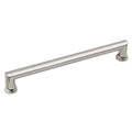 220mm Bright Nickel Solid Brass Cabinet Pull Q61404