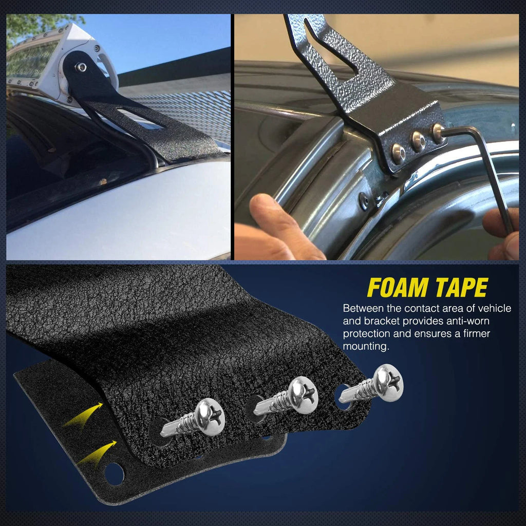 50Inch 2PCS Curved LED Light Bar Bracket G929557