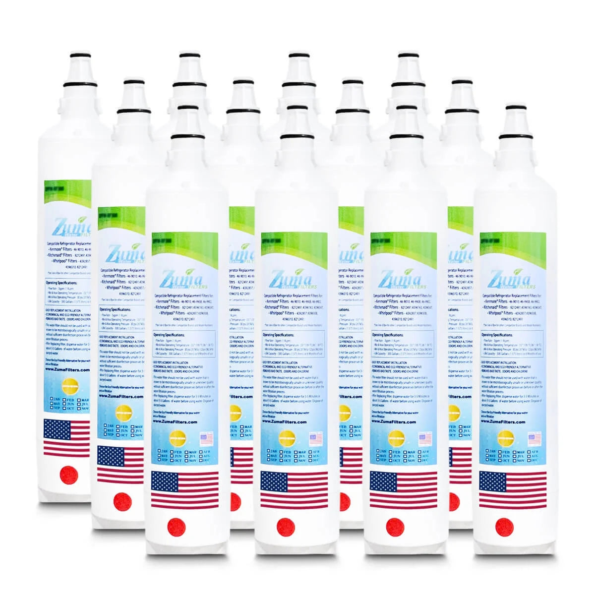 12 Pack Water Filters L42417
